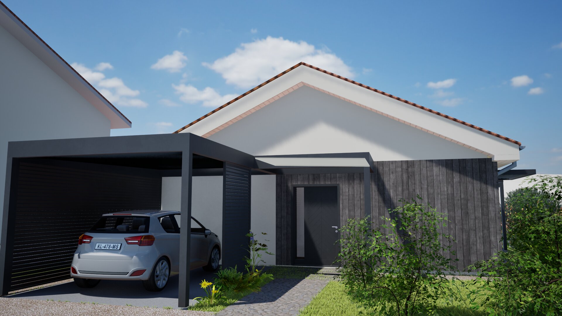 Maison bois Saint-Girons 73m²